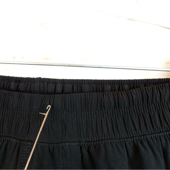 Lululemon X Soulcycle Pace Breaker Shorts Mens L Black  8” Lined Logo Gym - Picture 5 of 16